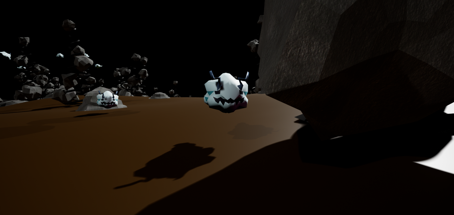 Dustmite approaching from the forest