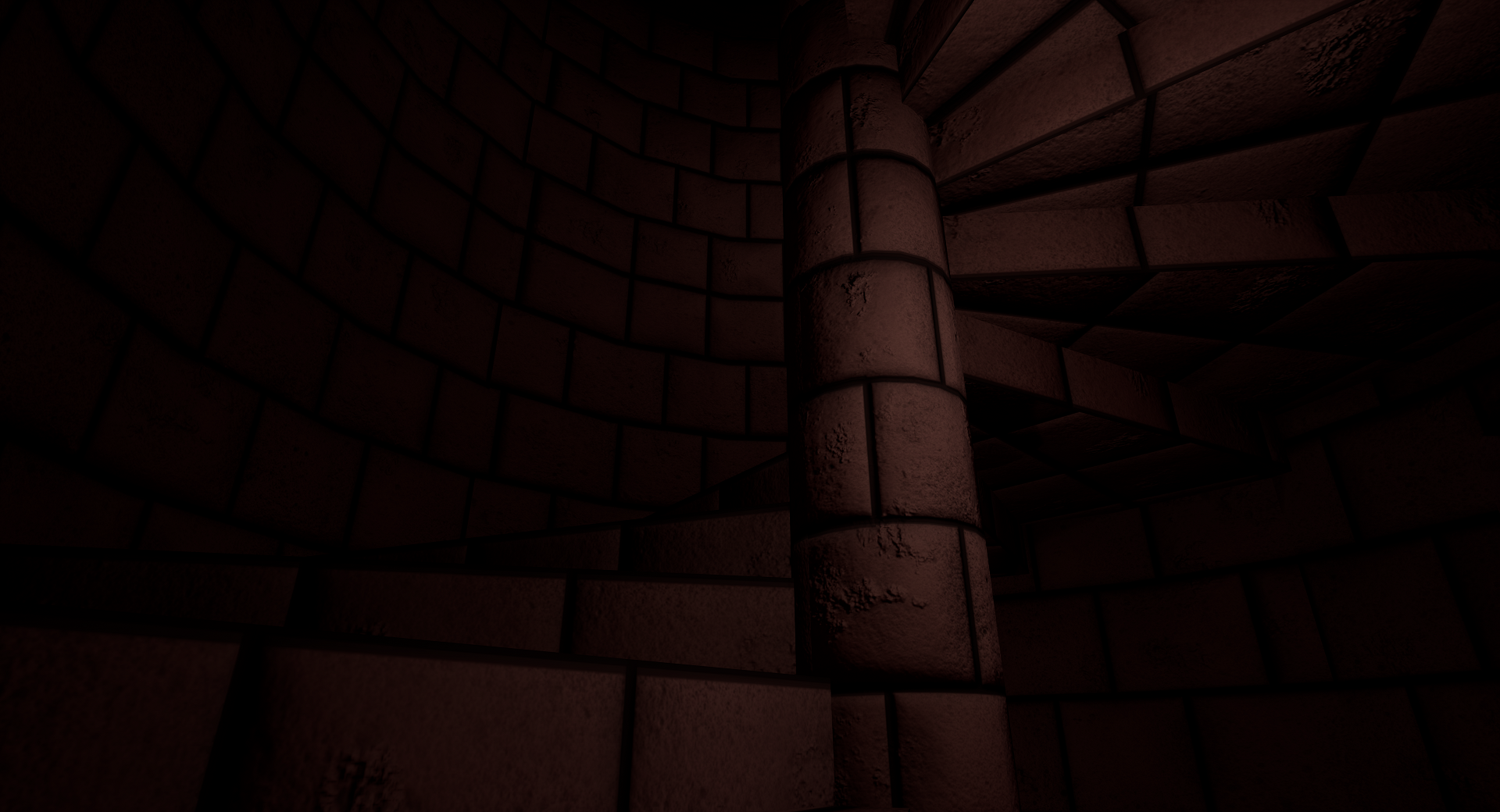 Stairwell leading up a terrace in L-Burg
